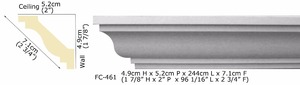 Corniche de porte en polyuréthane et polystyrène de haute qualité, beau design, bon prix - Product Image 3