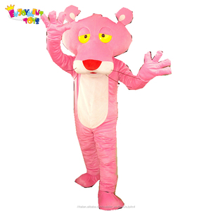 Godimento CE adulto pink panther costume della mascotte del Vestito Operato <span class=keywords><strong>Halloween</strong></span> in vendita - Product Image 1