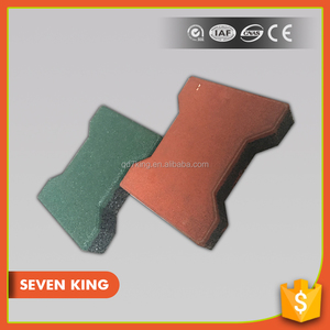 Qingdao 7 Rey adoquines para juegos al aire libre azulejo <span class=keywords><strong>de</strong></span> suelo <span class=keywords><strong>de</strong></span> caucho no tóxico/ciegos <span class=keywords><strong>camino</strong></span> con precio bajo - Product Image 1