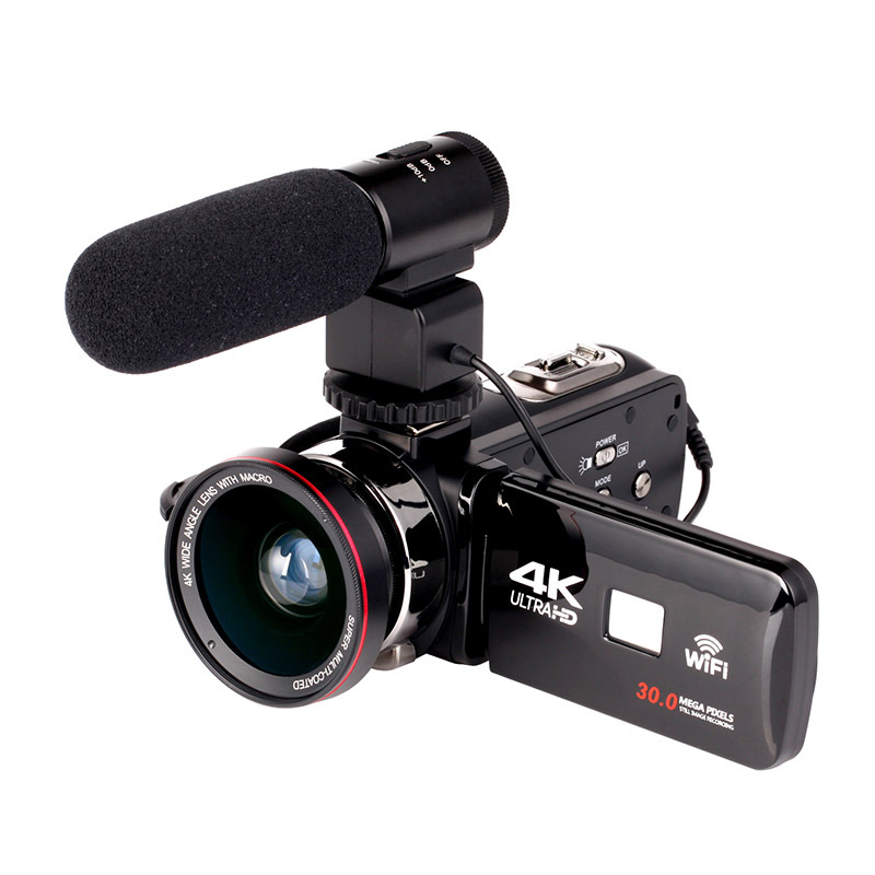 Update 48MP 4K Camcorder best video Camera with IR Night Vision