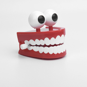 rojo de ojo grande de viento de diseño <span class=keywords><strong>en</strong></span> la boca, saltar juguete dientes juguete de la novedad para los niños y adultos - Product Image 3