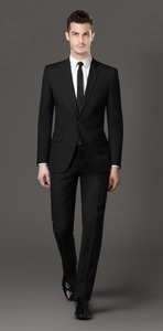 <span class=keywords><strong>Costume</strong></span> de <span class=keywords><strong>mariage</strong></span> de Style coréen pour <span class=keywords><strong>homme</strong></span>, ensemble une/deux boutons, résistant, à coupe cintrée, formel, 2016 - Product Image 3