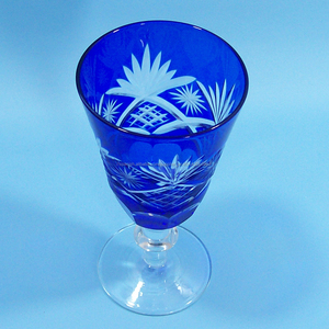 Tenemos en stock hermoso tallado copa de vino tallo corto color copa de cristal - Product Image 4