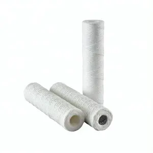 Water treatment machinery PP String filter element Wound Iron Removal Hydric Filter