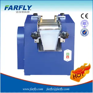 Farfly fg65 moinho de rolo de pasta de pigmento do laboratório três