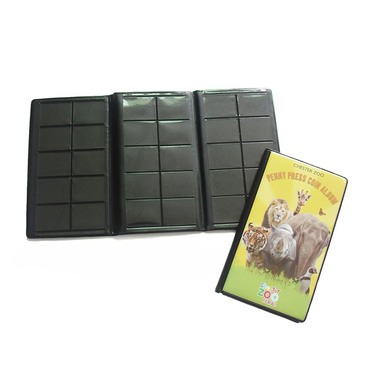 Лидер продаж, высококачественный пластиковый сувенир, коллекционный Альбом для монет из ПВХ