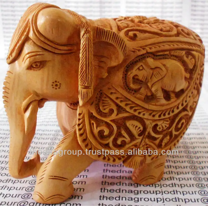 Wood carved handicraft