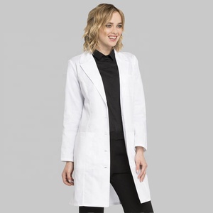 Camice da Laboratorio Classico Bianco per Donne a Prezzo di Fabbrica, Uniforme da Dottore e <span class=keywords><strong>Infermiera</strong></span> con Certificazione CE e ISO - Product Image 4