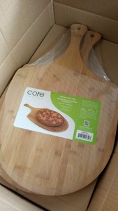 Pelador de <span class=keywords><strong>pizza</strong></span> perforado, juego de madera de bambú con mango, regalos de navidad - Product Image 5
