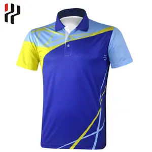 Custom made team logo and name cardinal polo shirt design sublimation printing badminton apparel wholesale polo shirt