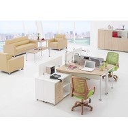Longue durée ordinateur poste de travail modulaire espace l'excédent mobilier de bureau