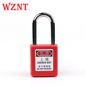 Khóa móc an toàn bằng thép nhỏ NT-S38E với cùm 6mm Khóa mở khóa 38mm để bảo mật - Product Image 5