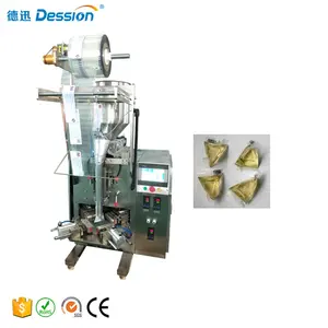 automatic triangle liquid soap sachet packing machine