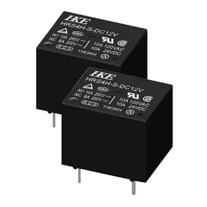 4 pin 125/250 v ac 24 v dc güç rölesi 12 v 10a