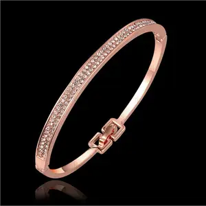 Factory Price Popular Design High Quality 18K Gold Bracelet Bangles