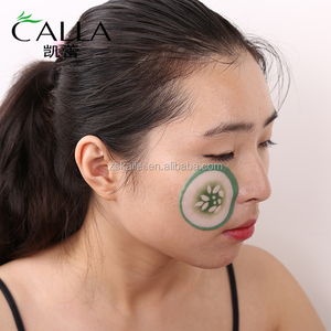 Nhãn hiệu riêng thời trang vẻ đẹp chống bọng mắt nhà máy tấm Mắt mặt nạ trái cây dưa chuột thiết kế - Product Image 3