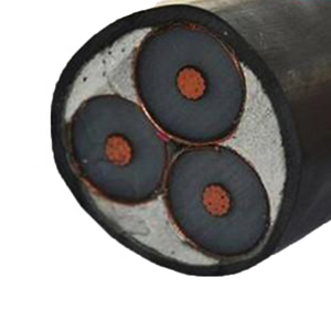 Kabel Daya Tegangan Tinggi Terisolasi <span class=keywords><strong>Xlpe</strong></span> Tembaga Bawah Tanah 630mm2 Kualitas Tinggi