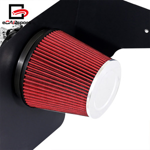 ECARsport coche cromo aluminio toma de aire frío de <span class=keywords><strong>escudo</strong></span> de calor para Chevrolet 10-11 para Camaro V6 - Product Image 5