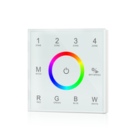 Skydance T14 100-240vac 4 zones DMX512 télécommande principale pour maison intelligente pour le contrôle de l'éclairage RGB RGBW LED light
