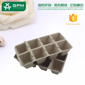 <span class=keywords><strong>Pas</strong></span> <span class=keywords><strong>cher</strong></span> prix Formant Moulé pâte biodégradables plateau de graine avec logo Écologique recyclable pépinière <span class=keywords><strong>arbre</strong></span> pots - Product Image 4
