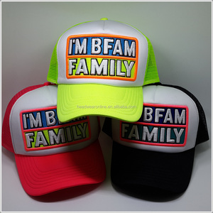 Thời Trang Tùy Chỉnh Thêu Dạ Quang Biểu Tượng Mũ Bóng Chày Gorras Bán Buôn Màu Sắc Tươi Sáng Thoáng Khí Lưới Trucker Hat - Product Image 6