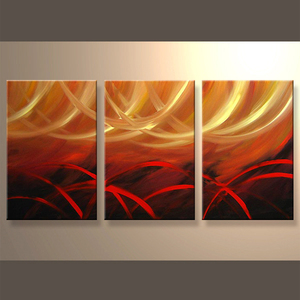 venta al por mayor de alta calidad de moda <span class=keywords><strong>tríptico</strong></span> de arte de la pintura - Product Image 1