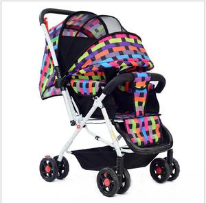 OEM 2017 Cheap Bright Colored Fashion Baby Born Kinderwagen Carriage for Sale Baby Jogger <strong>Triple</strong> <strong>Stroller</strong> - Product Image 2