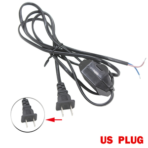 Cable de atenuación de luz, <span class=keywords><strong>enchufe</strong></span> de conmutación de luz, <span class=keywords><strong>interruptor</strong></span> de botón de atenuación de alimentación, de línea de 1,8 m Cable, lámpara LED, modelo de <span class=keywords><strong>enchufe</strong></span> europeo y estadounidense - Product Image 5