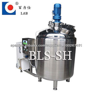 Elaboración de productos lácteos de la máquina vertical del tanque de enfriamiento de leche - Product Image 2