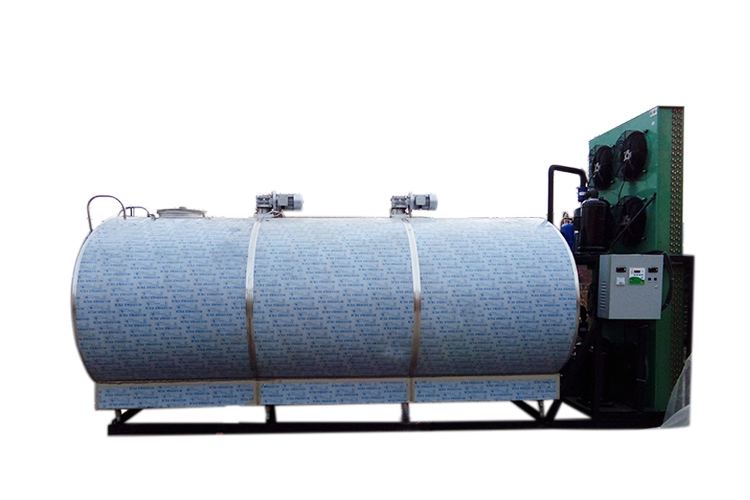 New design processing plant juice storage chiller milk cooling tank