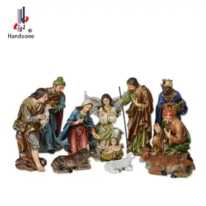 New product nativity sets Resin nativity set catholic religious statues polyresinreligious nativity set souvenir gifts