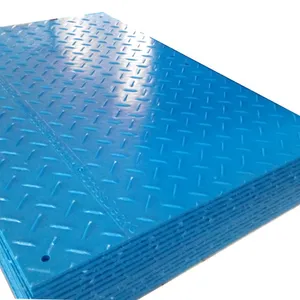 Tapis de protection de sol en HDPE, couverture temporaire, tapis de sol, à chaud, pendant la construction, uhm