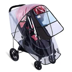 Amazon Bestseller Universele Kinderwagen Weer Schild Regenhoes Met Klamboe