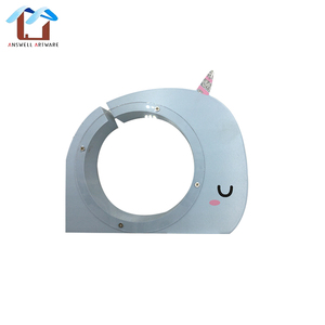 Pas cher Dessin Animé Baleine Forme Enfants Garçons Filles Mignonnes Argent Coffre-Fort Stockage Présentoir En Bois <span class=keywords><strong>Tirelire</strong></span> - Product Image 2
