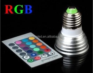 Bombilla LED <span class=keywords><strong>RGB</strong></span> de 3W, 16 Colores Cambiantes, Focos LED <span class=keywords><strong>RGB</strong></span>, Ac85-265v, E27, GU10, <span class=keywords><strong>Mr16</strong></span>, Foco LED <span class=keywords><strong>RGB</strong></span> con Control Remoto, 12v - Product Image 4