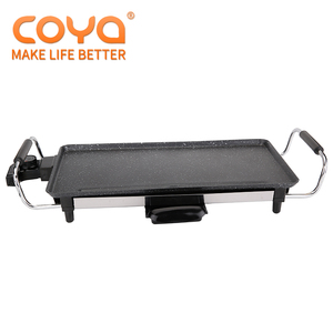 Elektrische <span class=keywords><strong>Bbq</strong></span> Wegwerp <span class=keywords><strong>Teppanyaki</strong></span> Grill Tafel Platte Bakplaat Pan Antiaanbaklaag Koken Plaat Voor Rookloze Kok