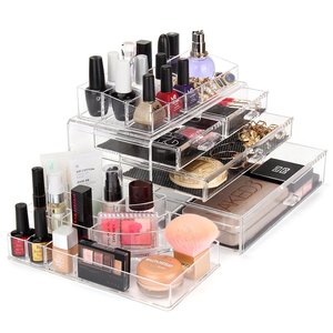 Hộp Đựng Mỹ Phẩm Acrylic Đánh Bóng Móng Tay Trang Sức Hiện Đại Trong Suốt Hộp Đựng Máy <span class=keywords><strong>Mac</strong></span> Hộp Đựng Cọ Trang Điểm - Product Image 2