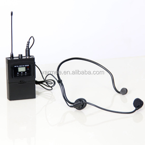 2 troughs UHF home wireless condenser microphones system's wireless boom microphone price YU21-YARMEE - Product Image 3