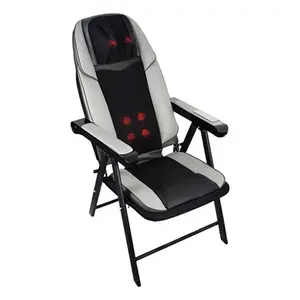 Silla de masaje de cuerpo completo plegable eléctrica portátil, masajeador de pies, silla de masaje de gravedad cero, 60W, cuero PU Forrest, OEM CN;GUA - Product Image 1