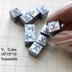 マグネシウム/アルミニウム/シリコン/チタン/バナジウム/クロム/錫のカスタマイズされた金属キューブ - Product Image 5