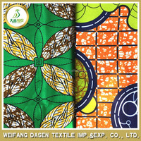 Tela africana de algodón con estampado de cera, venta al por mayor