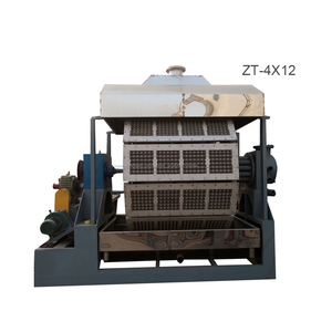 Reciclaje de papel desechado automático completo de buena calidad de China con sistema de secado bandeja de huevos que hace la m - Product Image 3