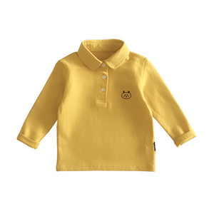 2019 di Autunno della molla di nuovo stile dei ragazzi di <span class=keywords><strong>polo</strong></span> camicie commercio all'ingrosso Della Cina manica lunga su misura logo 3 anni di età del bambino del cotone <span class=keywords><strong>polo</strong></span> t shirt - Product Image 3