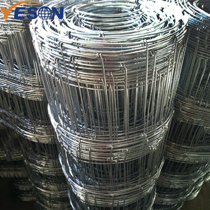 20ft Bản Lề Doanh Knot Mạ Kẽm Dệt Gia Súc Net Trang Trại Hàng Rào <span class=keywords><strong>Wire</strong></span> <span class=keywords><strong>Mesh</strong></span> Rolls - Product Image 5