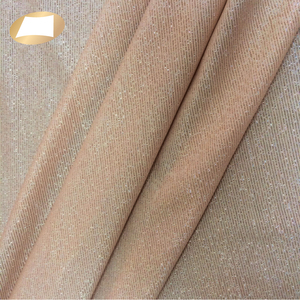 Brillante de nylon spandex metálico de plata lurex tela para sujetador - Product Image 5