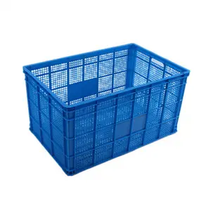 塑料可堆叠绿色蔬菜储物篮/箱子 1 米出售