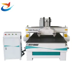 Nueva máquina de carpintería CNC 1325 con dos husillos Motor paso a paso de 220V Enrutador CNC promocional para empresa de publicidad