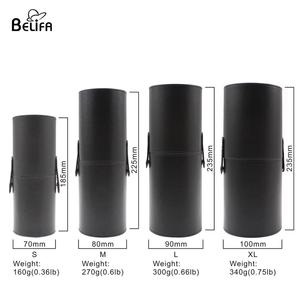 Commercio all'ingrosso logo personalizzato e dimensione vuota di cuoio DELL'UNITÀ di elaborazione rotonda cilindro makeup brush holder per cosmetici dell'organizzatore di immagazzinaggio della cassa della tazza - Product Image 3