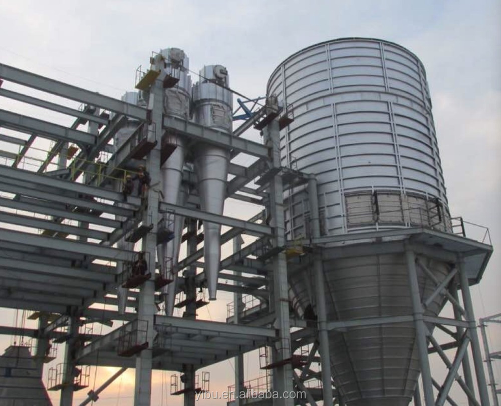 Белая углеродная распылительная сушильная машина для алюминия хлорида в химической промышленности