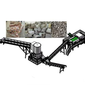 E Waste Recycling Equipment / Refrigerator recycling Machine / Scrap Aluminum Pot Shredders